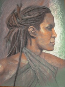chalkpastel portrait
